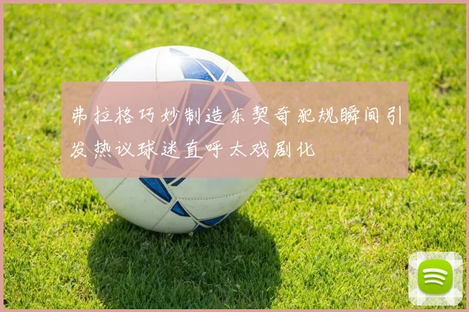 弗拉格巧妙制造东契奇犯规瞬间引发热议球迷直呼太戏剧化